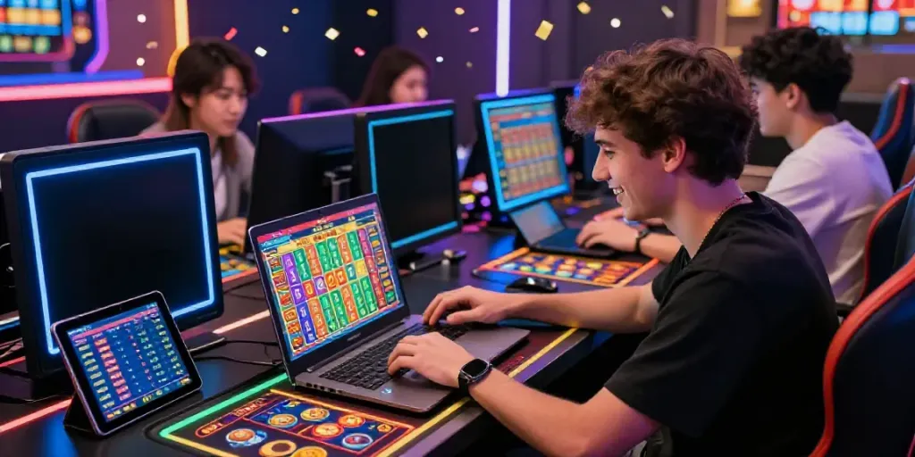 Dewalive platform showcasing players enjoying Toto 4D betting in an immersive online gaming environment.