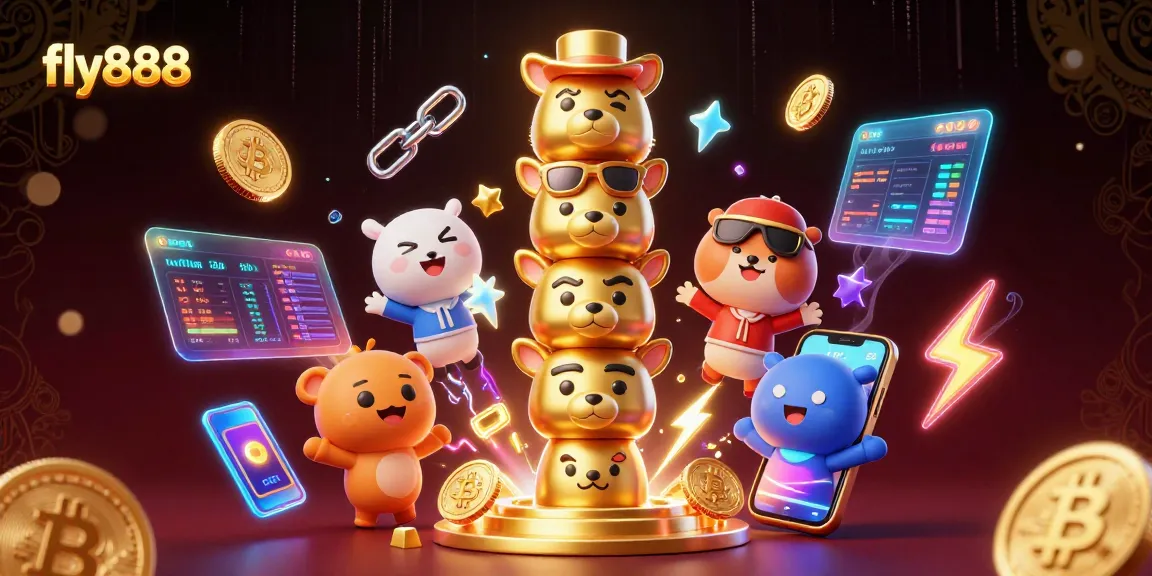 Engage with fly888 at an exhilarating online casino featuring detailed 3D animations.