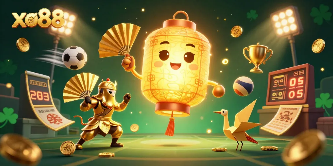 Experience the thrill at xo88 with vibrant casino elements and dynamic sports betting.